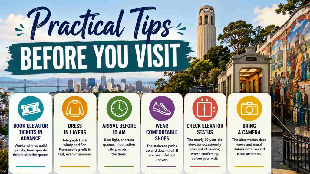 Practical Tips Before You Visit Coit Tower 
