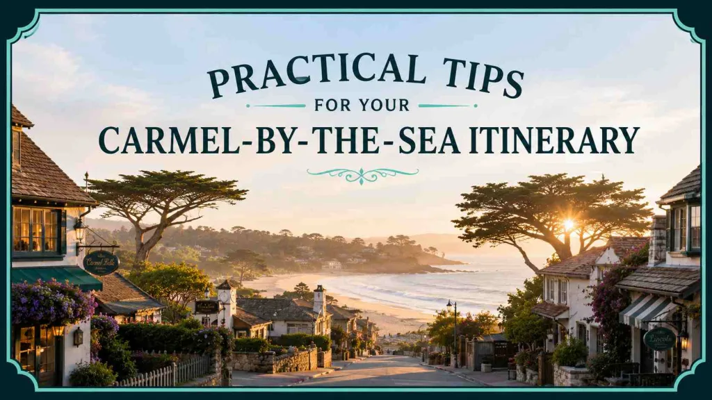 Carmel-by-the-Sea Itinerary: Your Complete 2–4 Day Travel Guide 2026 12 Practical Tips for Your Carmel-by-the-Sea Itinerary