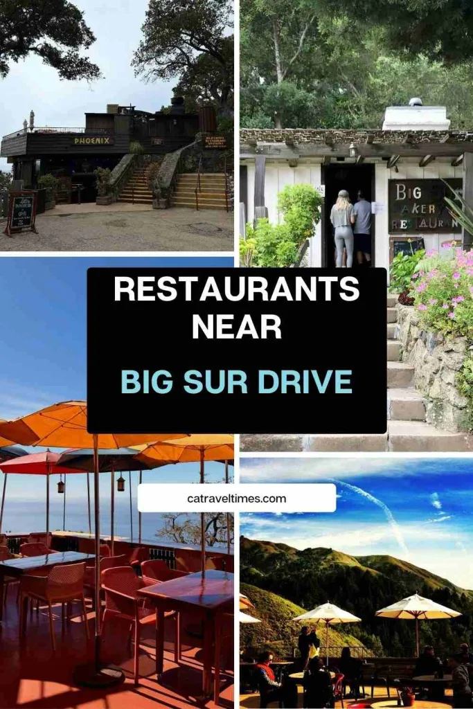 Where to Eat Near Big Sur Drive