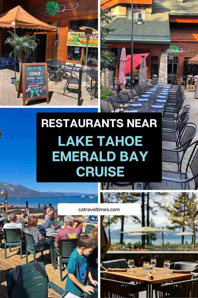Lake Tahoe Emerald Bay Cruise: Updated Guide 2026 10 Where to Eat near Lake Tahoe
