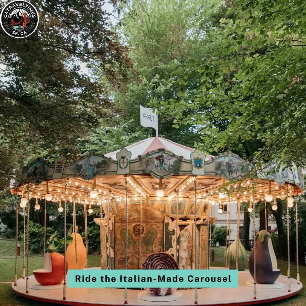 Ride the Italian-Made Carousel