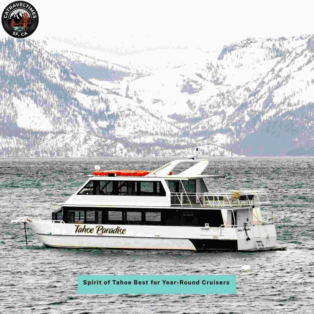 Lake Tahoe Emerald Bay Cruise: Updated Guide 2026 3 pirit of Tahoe Best for Year-Round Cruisers