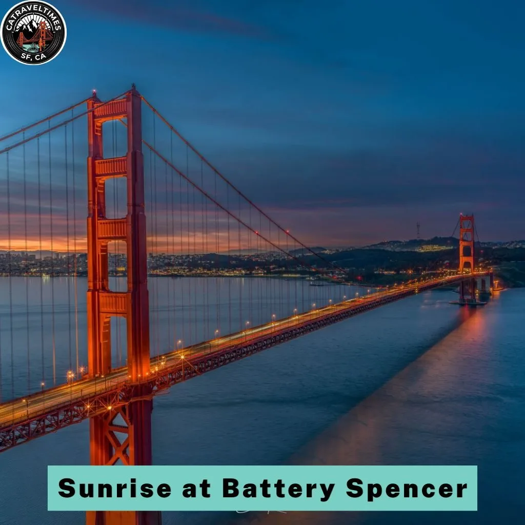 Sunrise at Battery Spencer