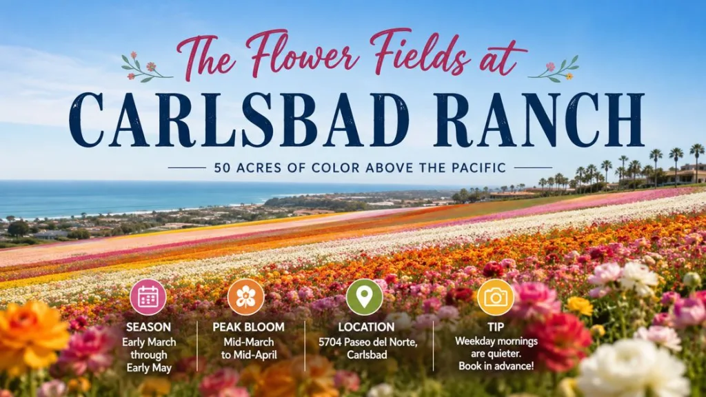 The Flower Fields at Carlsbad Ranch
