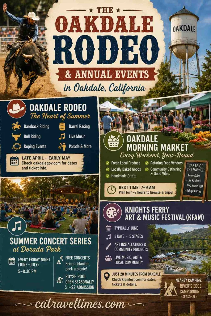 The Oakdale Rodeo & Annual Events in Oakdale California