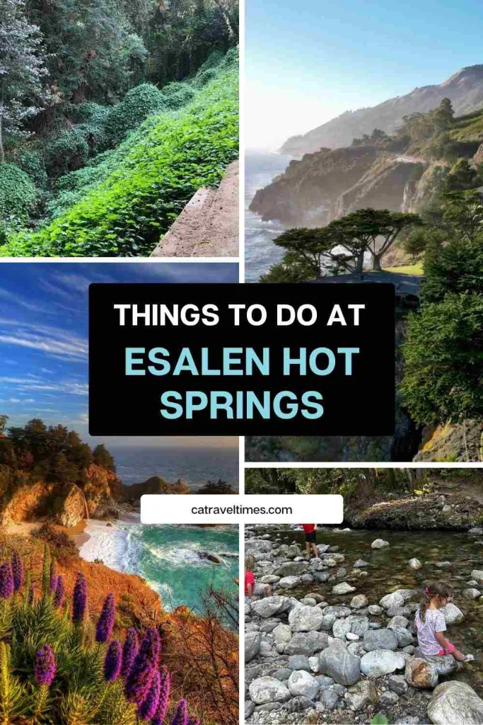 Things to Do at Esalen Hot Springs
