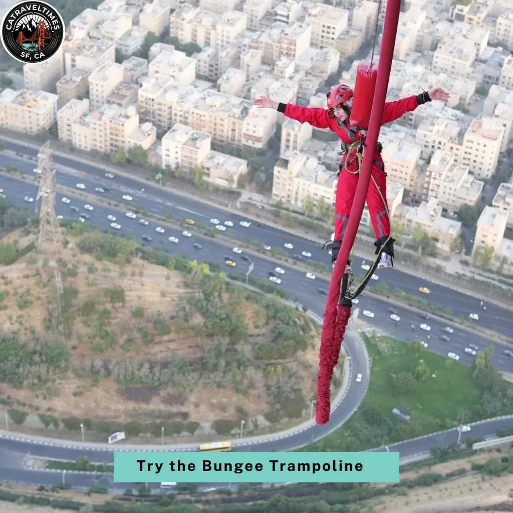 Try the Bungee Trampoline