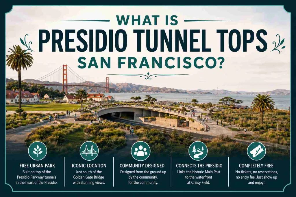 What Is Presidio Tunnel Tops San Francisco?
