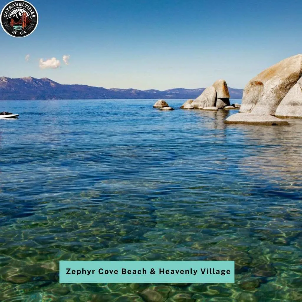 Evening Zephyr Cove Beach & Heavenly Village