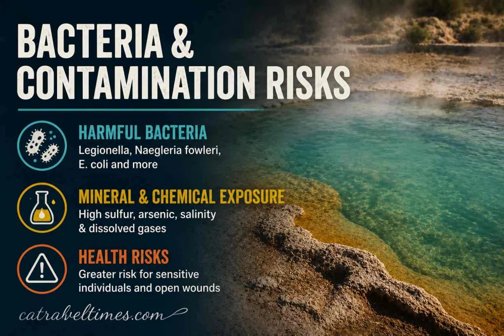 Why Is Desert Hot Springs So Dangerous? A Complete Safety Guide 3 Bacteria and Water Contamination Risks