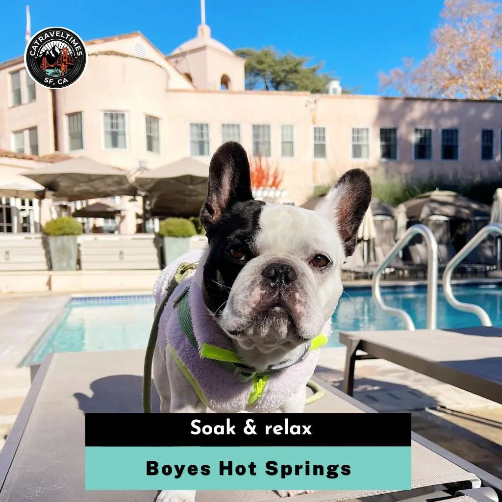 Boyes Hot Springs Soak & relax