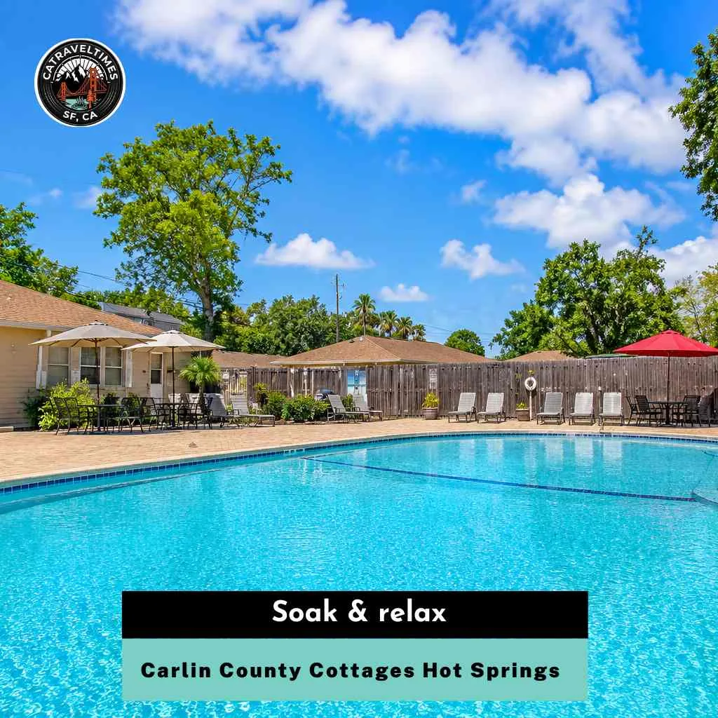 Carlin County Cottages Hot Springs Soak & relax
