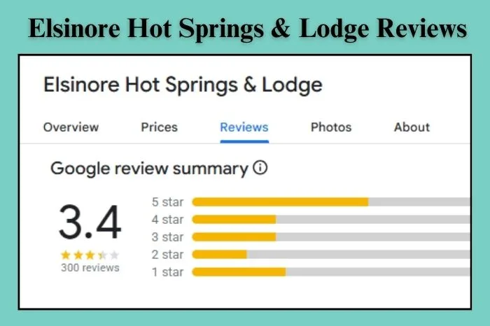 Elsinore Hot Springs & Lodge Reviews