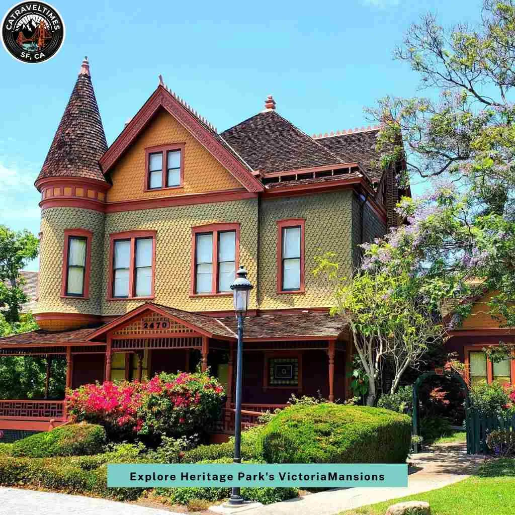 Explore Heritage Park's Victorian Mansions