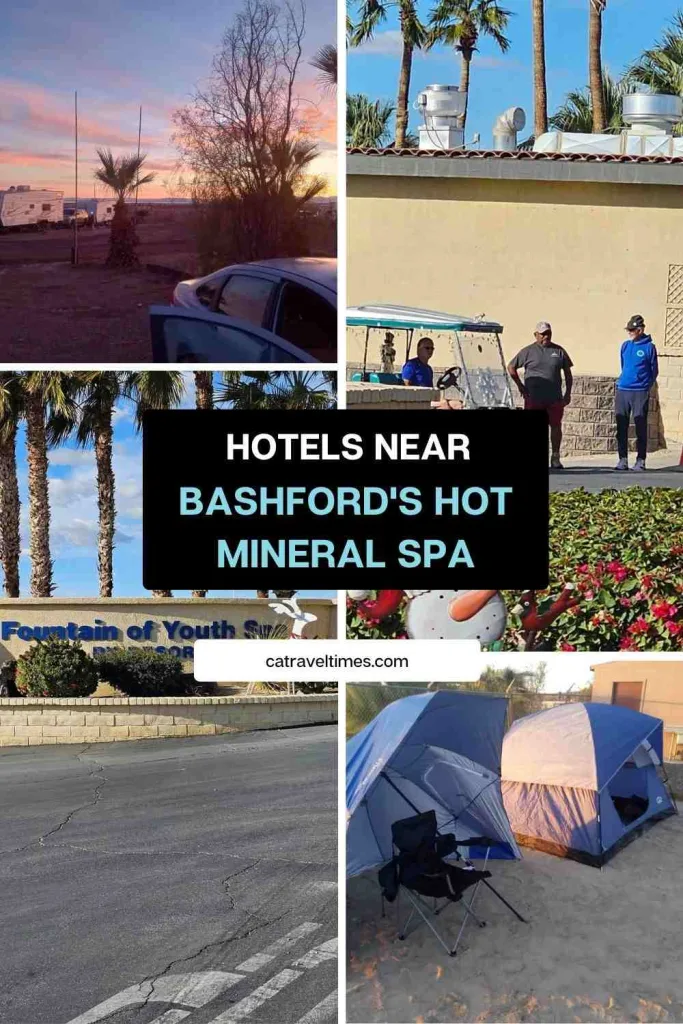 Lodging Near Bashford's Hot Mineral Spa