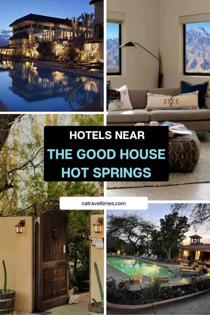 Hotels Near The Good House Hot Springs