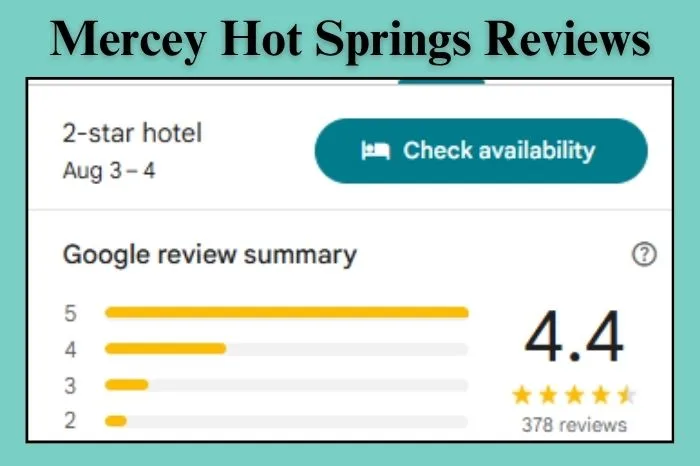 Mercey Hot Springs Reviews