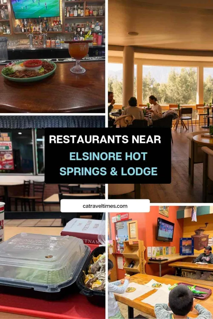 Restaurants Near Elsinore Hot Springs & Lodge