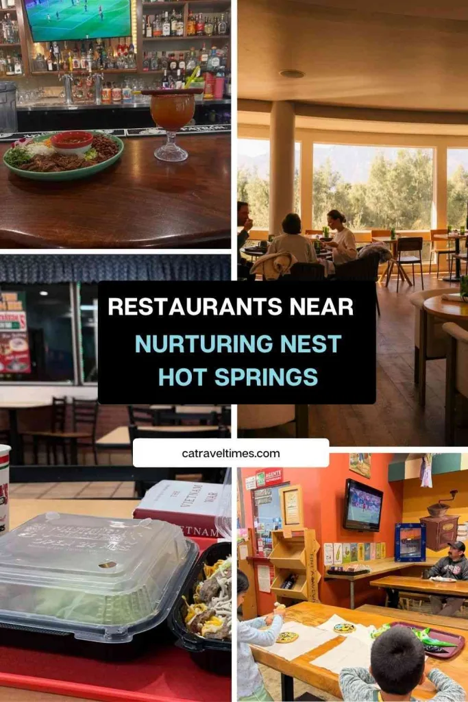 Restaurants Near Nurturing Nest Hot Springs