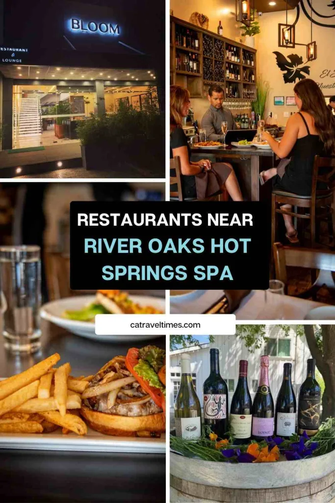 Restaurants Near River Oaks Hot Springs Spa