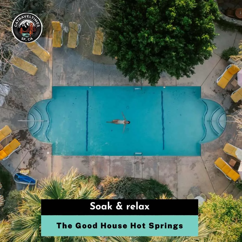 The Good House Hot Springs Soak & relax
