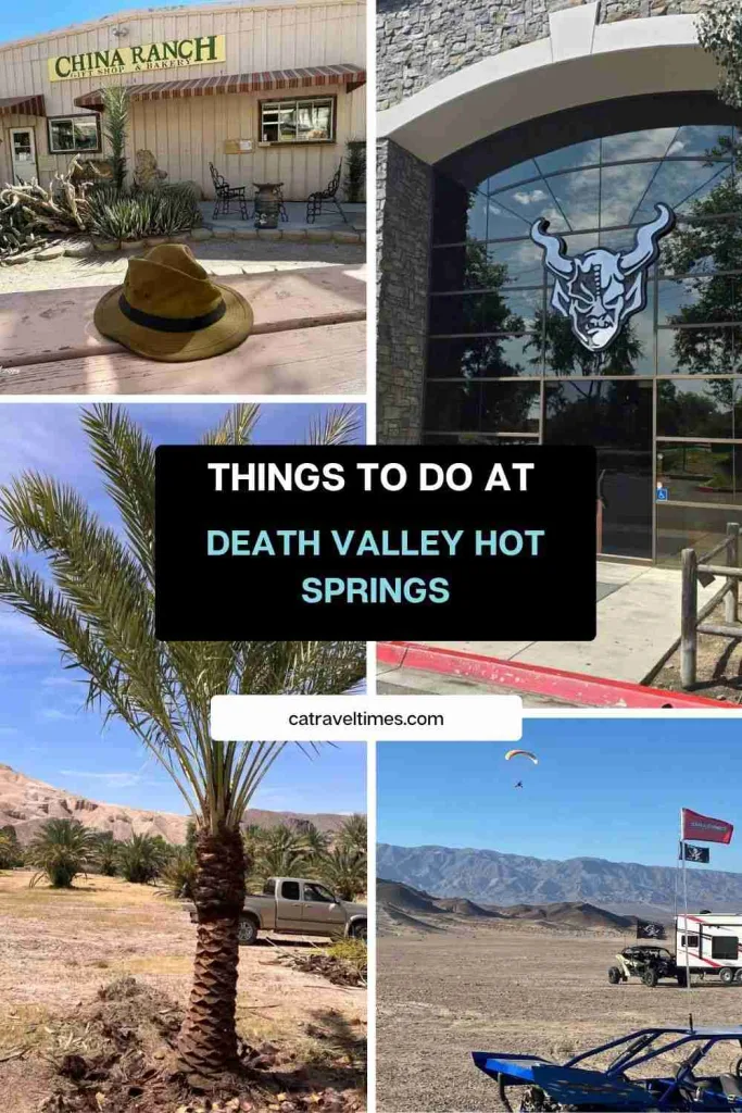 Things to do at Death Valley Hot Springs?