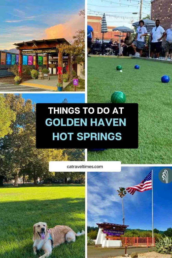 Things to Do at Golden Haven Hot Springs