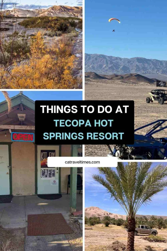 Things to Do at Tecopa Hot Springs Resort