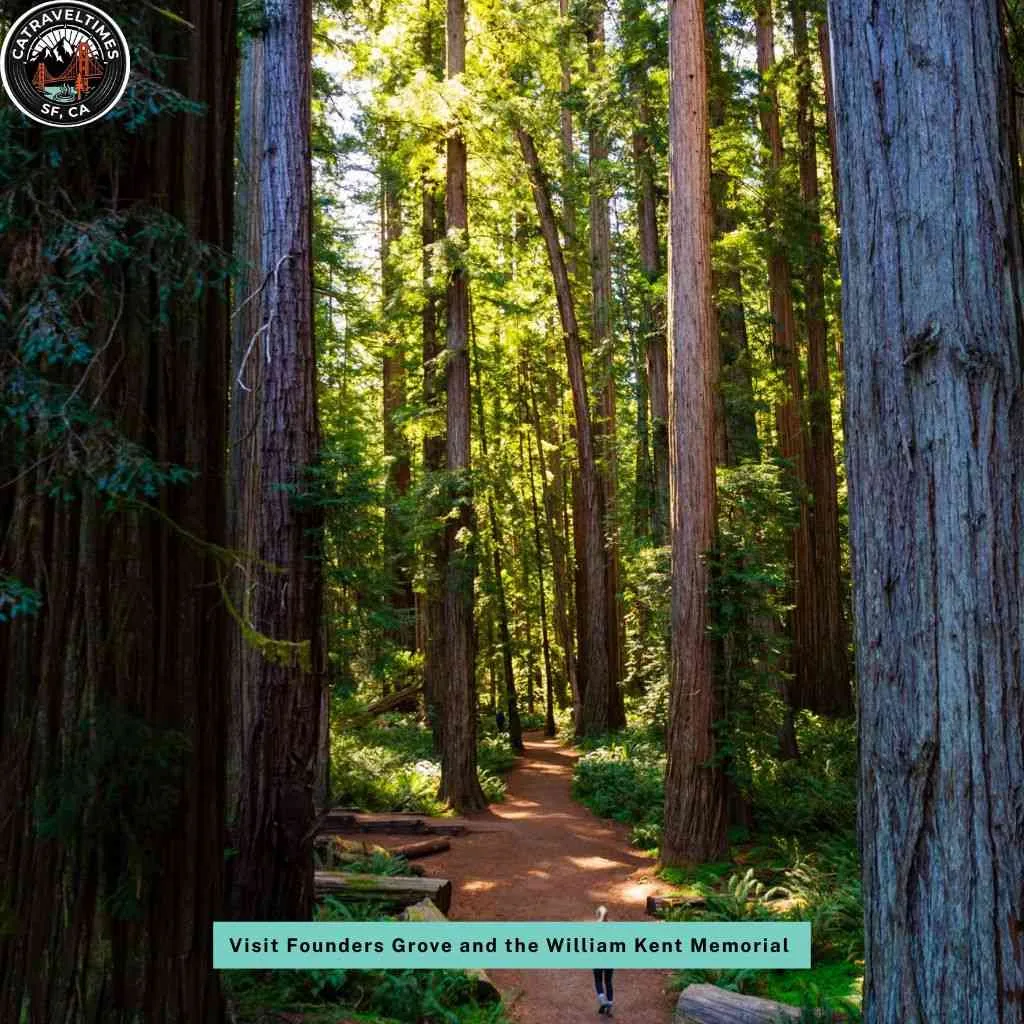 Visit Founders Grove and the William Kent Memorial