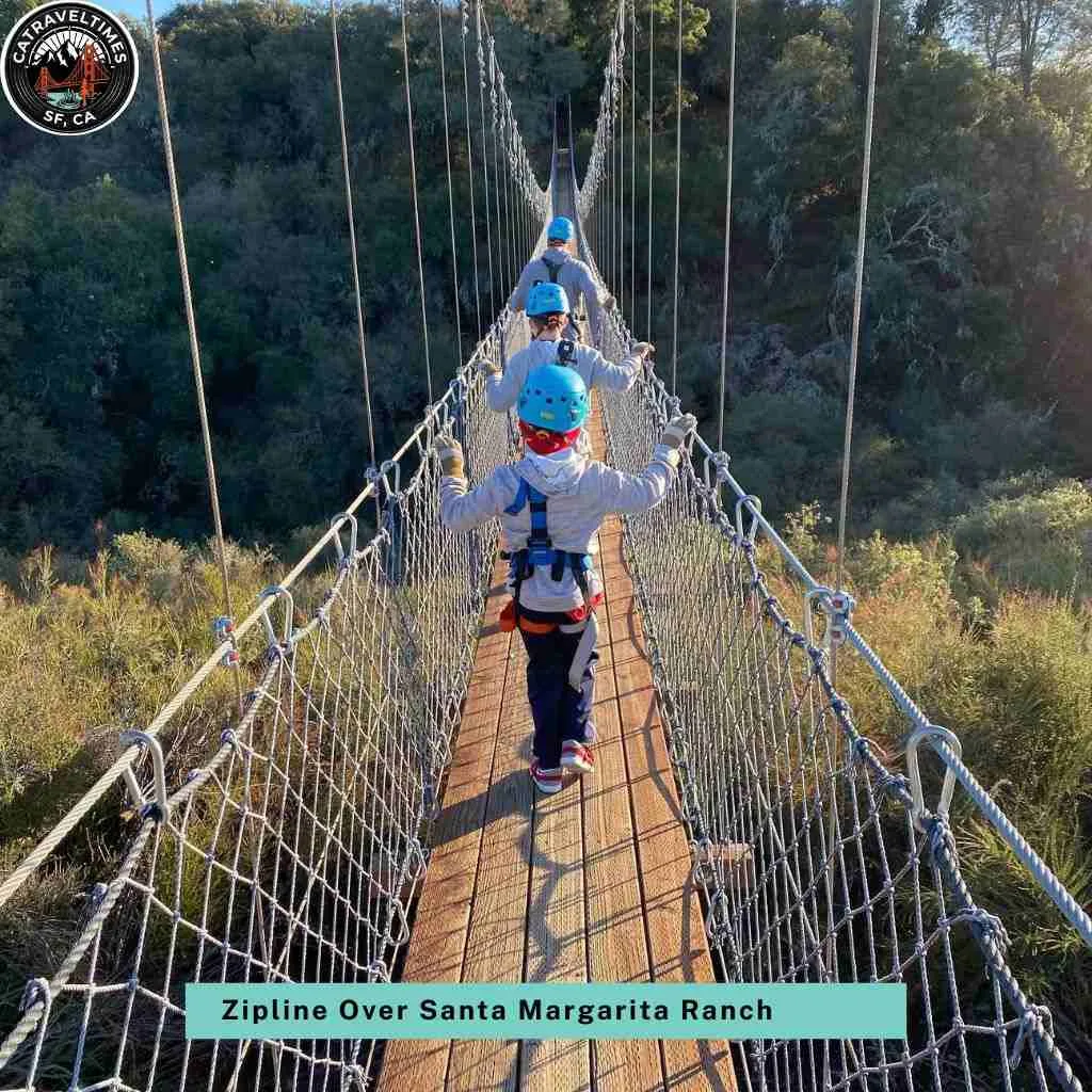 Zipline Over Santa Margarita Ranch