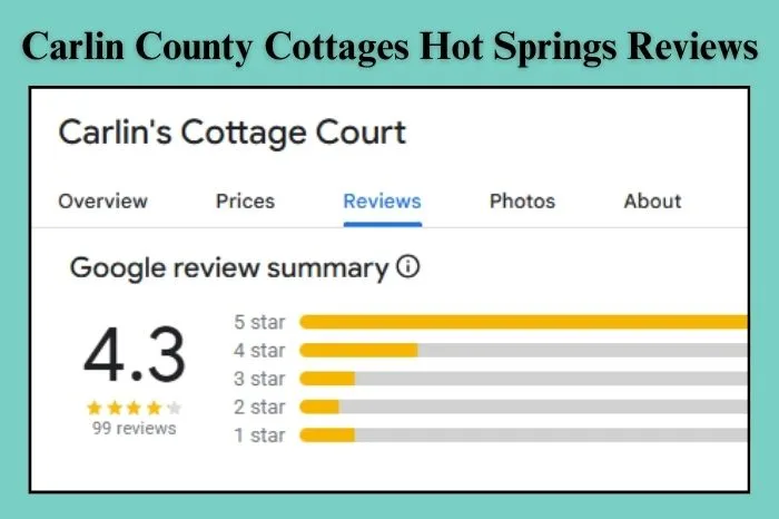 Carlin County Cottages Hot Springs Reviews