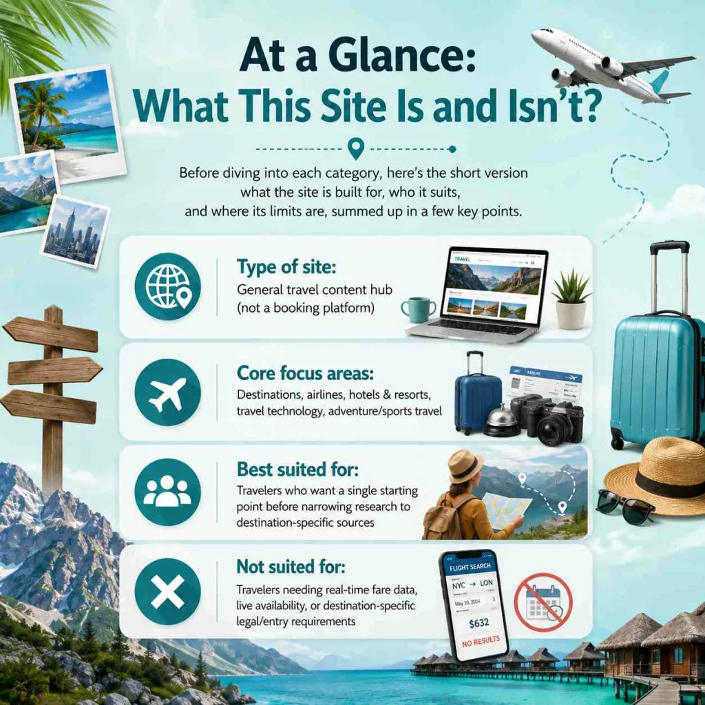 At a Glance: What This Site Is and Isn't?