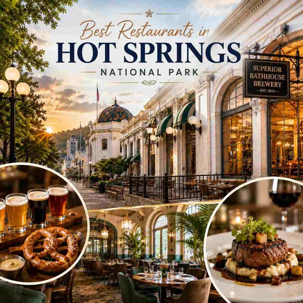 Best Restaurants in Hot Springs National Park