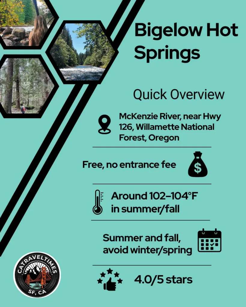 Bigelow Hot Springs: Quick Detail