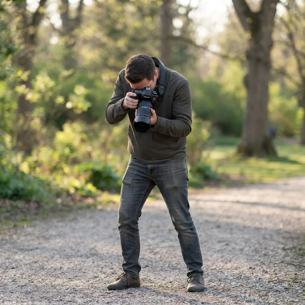 Build a Stable "Human Tripod"