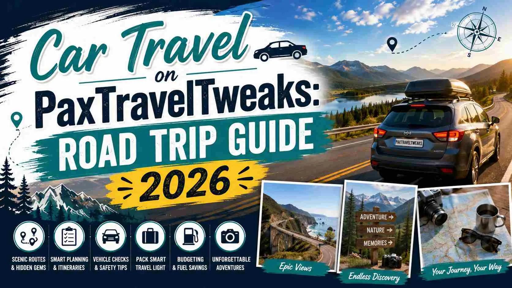 Car Travel on PaxTravelTweaks: Road Trip Guide 2026