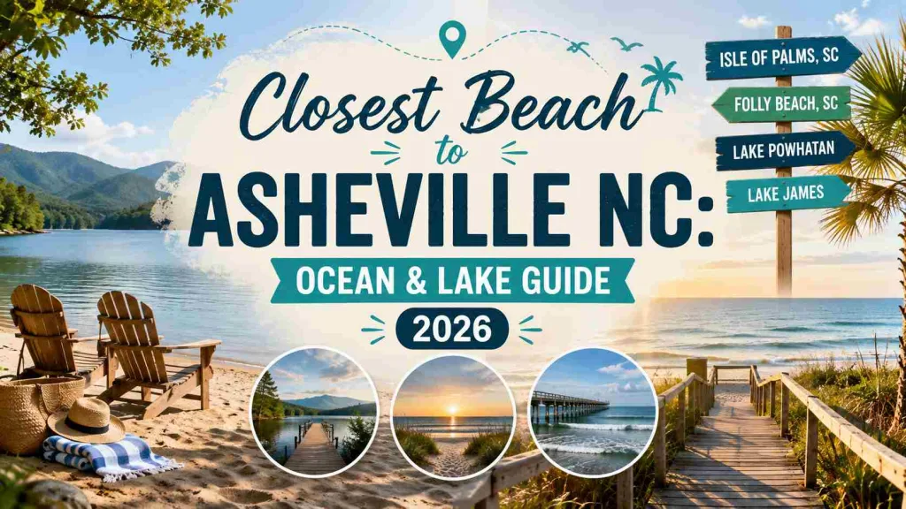 Closest Beach to Asheville NC