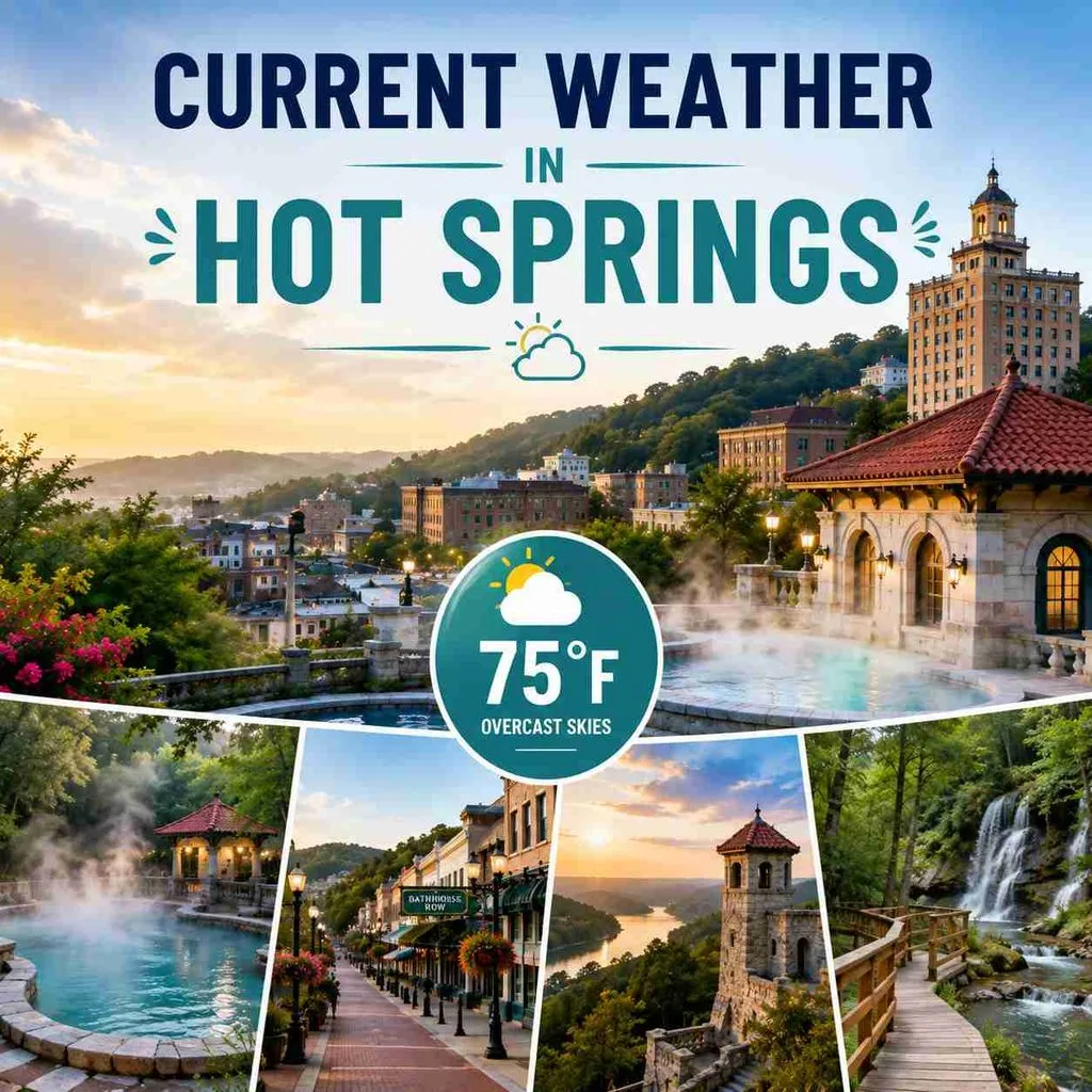 Current Weather Conditions in Hot Springs