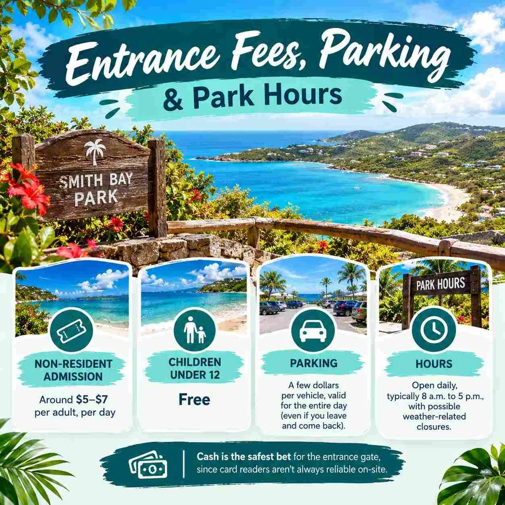 Entrance Fees, Parking & Park Hours