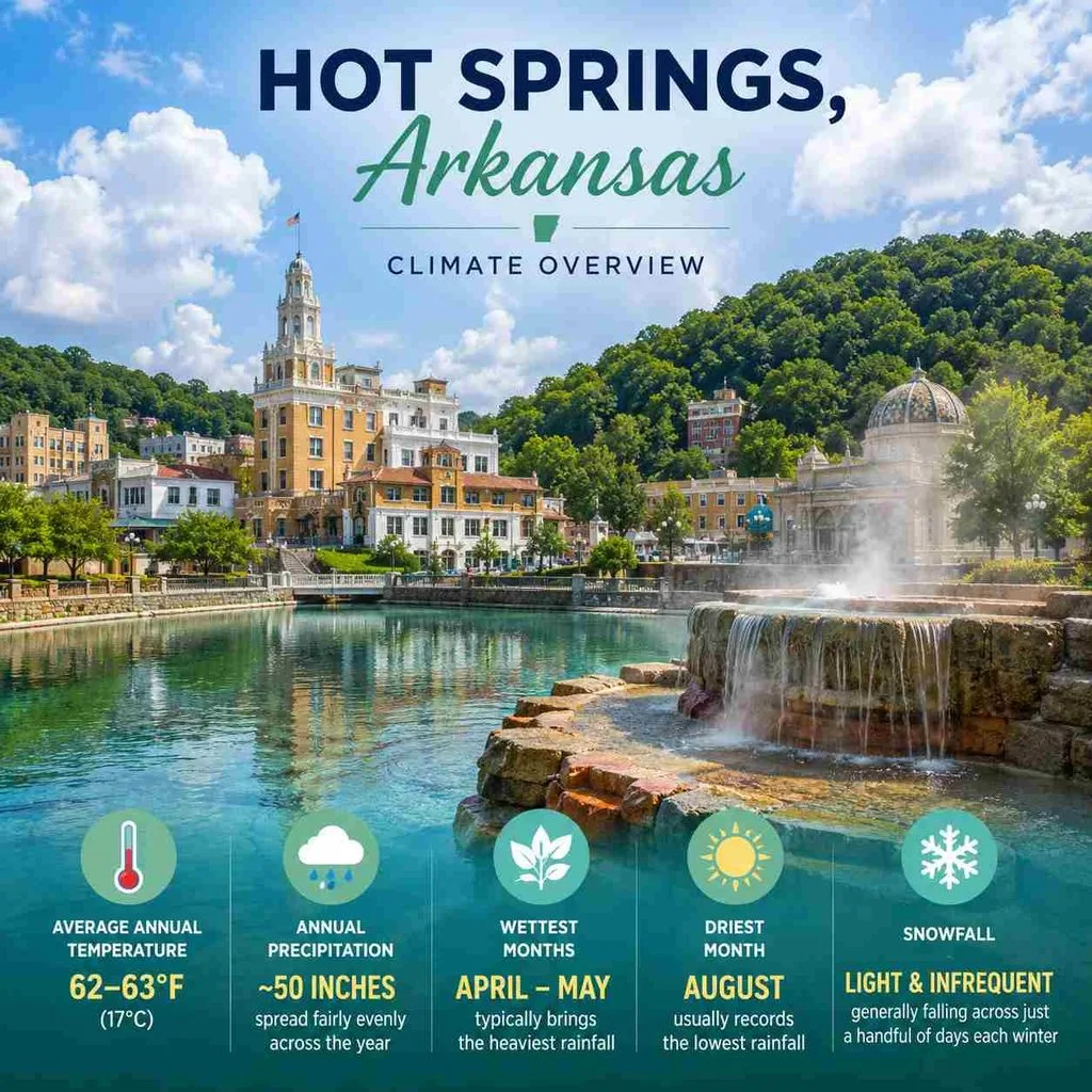 Hot Springs Arkansas Weather Forecast: What to Expect This Week