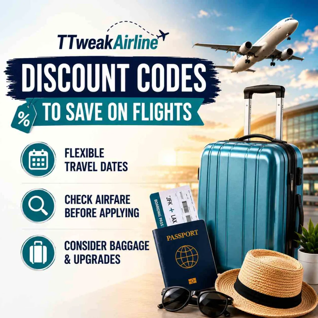 How to Use TTweakAirline Discount Codes to Save on Flights