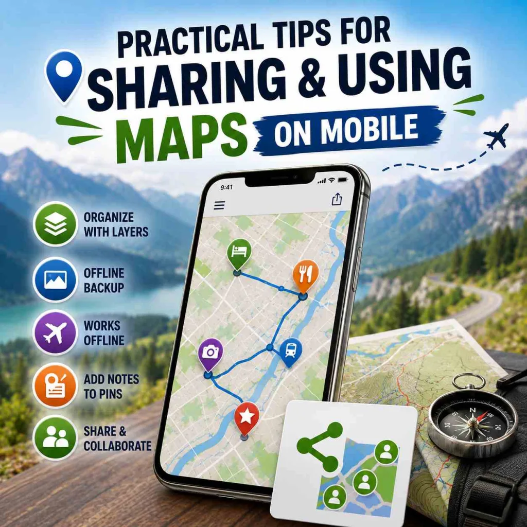 Practical Tips for Sharing and Using Maps on Mobile
