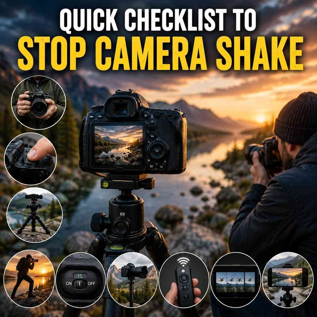 Quick Checklist to Stop Camera Shake for Good