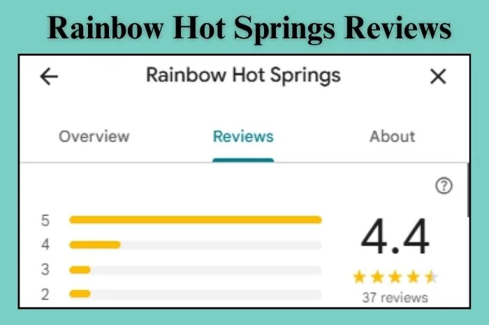Rainbow Hot Springs reviews