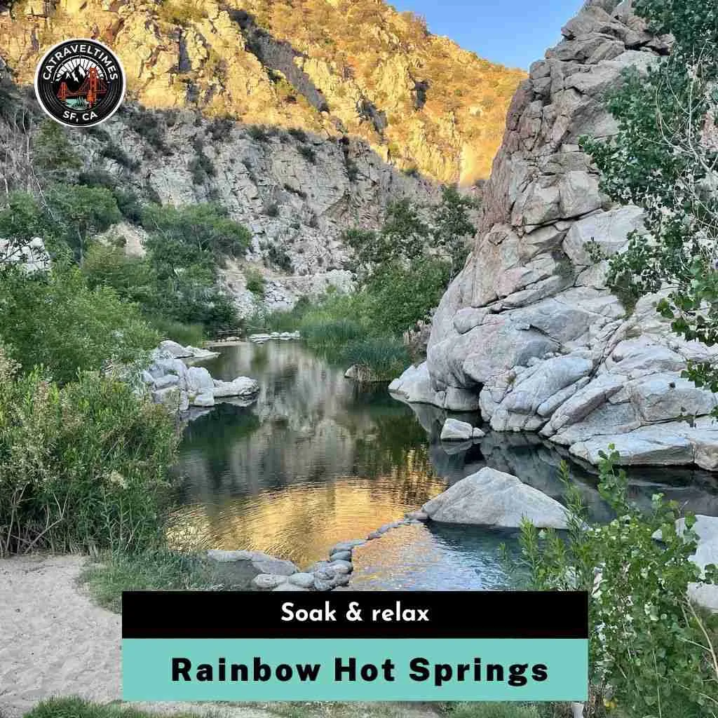 Rainbow Hot Springs Soak & relax