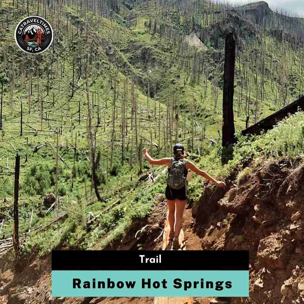 Rainbow Hot Springs trail