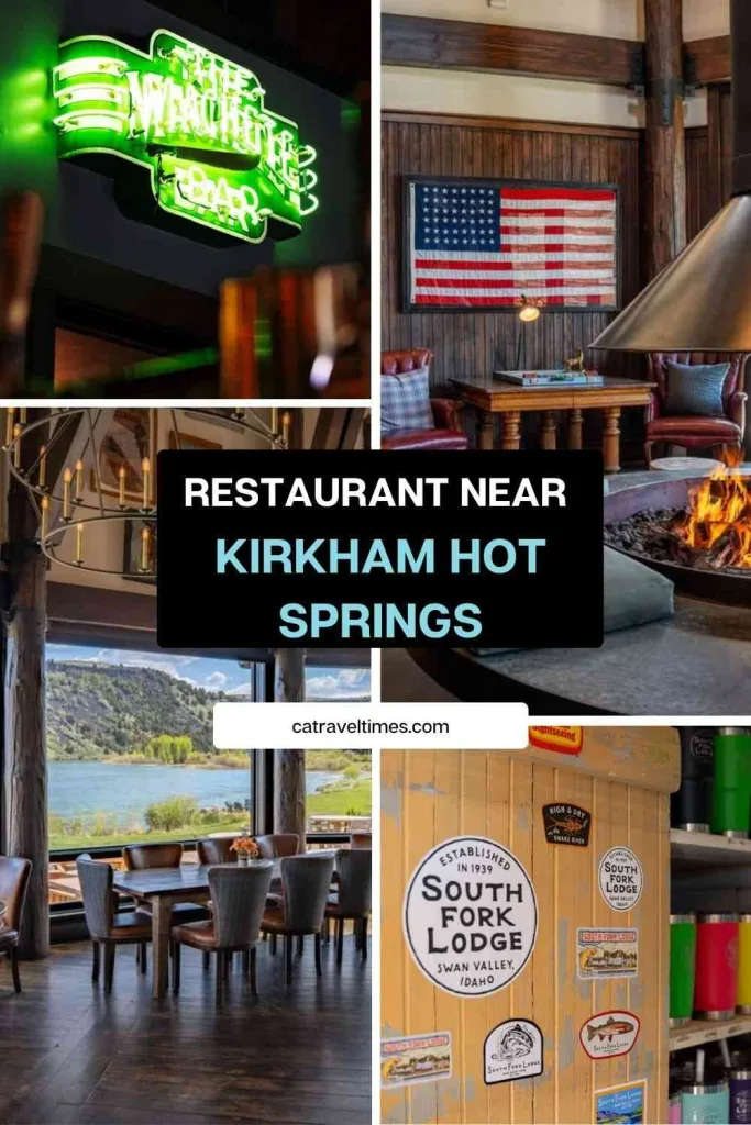 Restaurants Near Kirkham Hot Springs