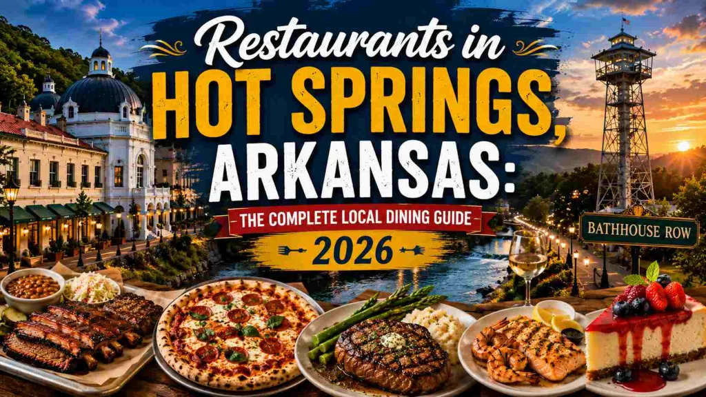 Restaurants in Hot Springs Arkansas