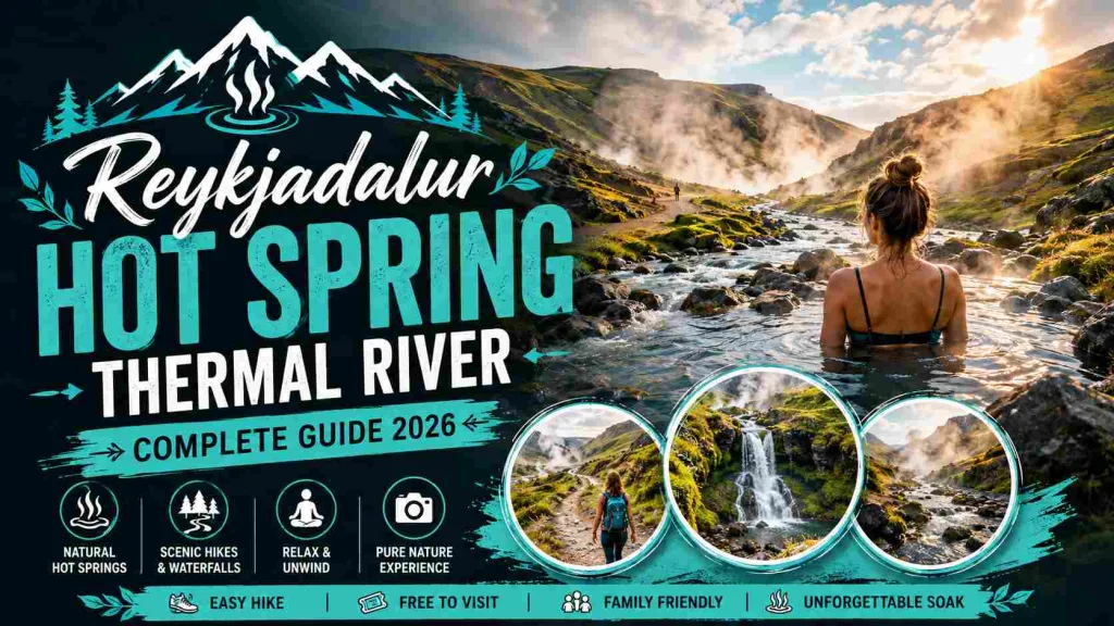 Reykjadalur Hot Spring Thermal River