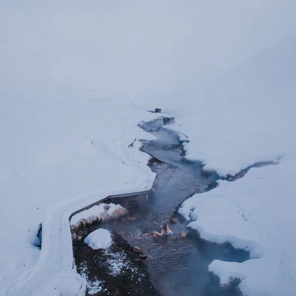 Reykjadalur in Winter: Safety Considerations